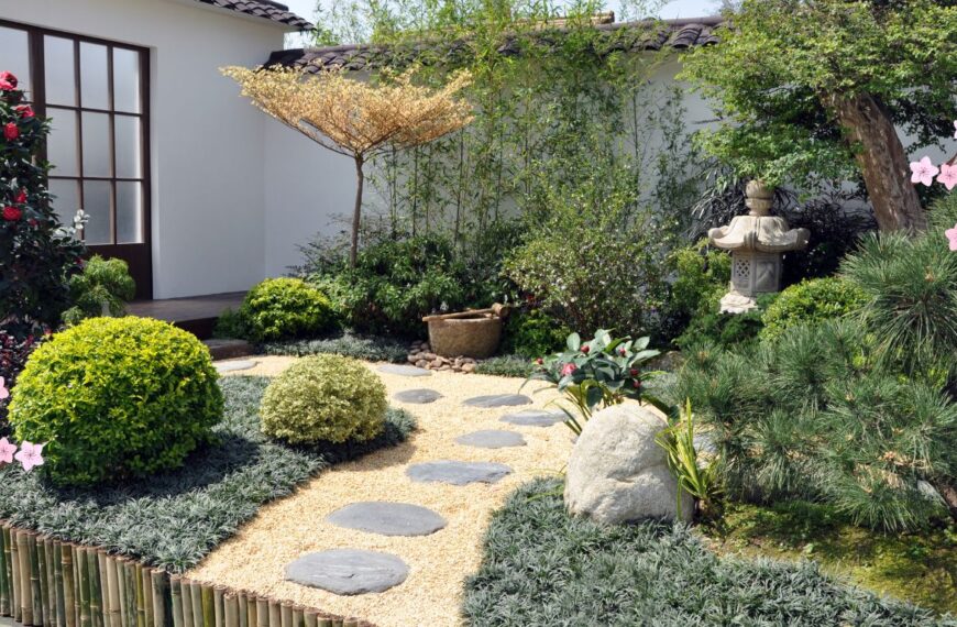 Proměňte svou zahradu v kout Japonska pomocí těchto 15 kreativních kroků